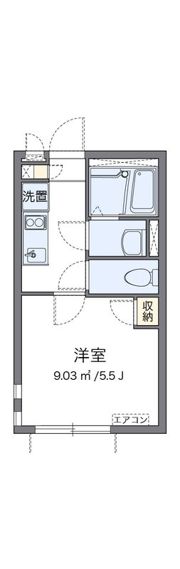 クレイノエスポワールの間取り画像