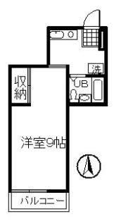 サンハイツの間取り画像