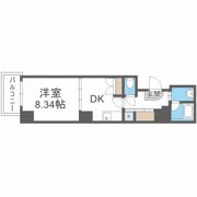 Peridot 内平野町の間取り画像