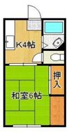 ハイツ緑ヶ丘の間取り画像