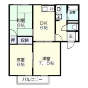 フロンティア B棟の間取り画像