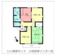 ファミール西原Aの間取り画像