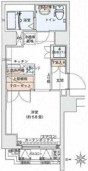 セントパレス池袋の間取り画像