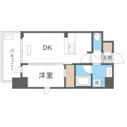 エステムコート谷町九丁目の間取り画像