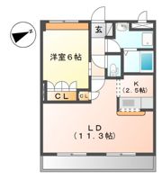 TIARA（ティアラ）の間取り画像