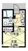 ベイルーム滝頭の間取り画像