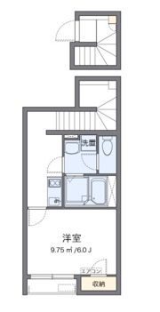 クレイノラヴィベールの間取り画像
