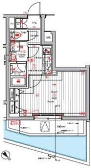 THEHOUSE赤坂檜町の間取り画像