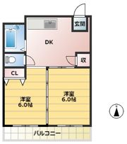 サンステージ八万の間取り画像
