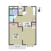 シャトーヒルマの間取り画像