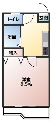 フォーレストⅠの間取り画像