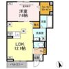 D-ROOM富沢西2丁目の間取り画像