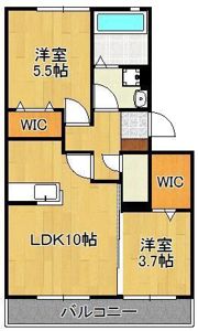 アンダンテ響のの間取り画像