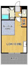 リヴィエール福丸弐番館の間取り画像