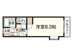 ARASE BLDⅡの間取り画像