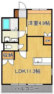 ローズガーデンIIの間取り画像