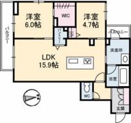 グランドソレイユ A棟の間取り画像