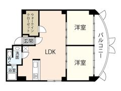 Rice 1stの間取り画像