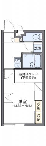 レオパレスりんの間取り画像
