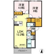 ノースエスペランサ平野の間取り画像