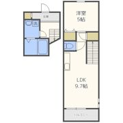 フジパレス谷町A棟の間取り画像