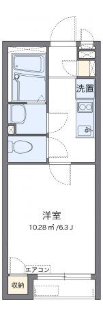 ミランダ曳六の間取り画像