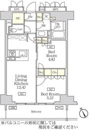 リーフシティ市川 ザ・レジデンスの間取り画像