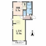 ラ・パルテール関 参番館の間取り画像