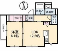 フルールKの間取り画像
