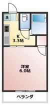 パークプレイス西川原Ⅱ棟の間取り画像