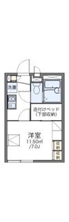 レオパレス多摩百草の間取り画像