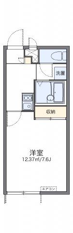 レオパレス上滝野レジェンドの間取り画像