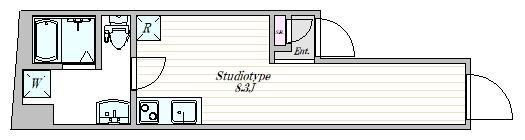 ザ・クラスアーバンス水道橋本郷の間取り画像
