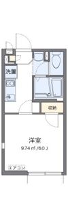 ミランダ千Ⅱの間取り画像