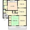 川西ハイツの間取り画像