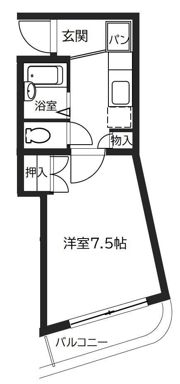 アーバンハイツ向山の間取り画像