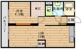 戸坂ラックビルの間取り画像