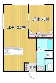岡本アパートの間取り画像