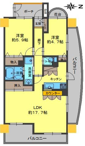 間取図