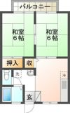 パナハイツ矢野の間取り画像