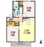 シティパル21 B棟の間取り画像