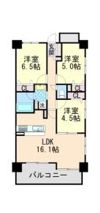 ワコーレ神戸本山中町の間取り画像