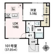サニーコート能見台の間取り画像