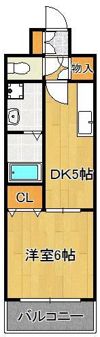 ギャラン吉野町の間取り画像