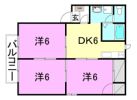 ラフレシア杉浦I棟の間取り画像
