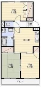 サニーコート高丘の間取り画像