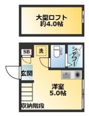 ハーモニーテラス志茂Ⅳの間取り画像