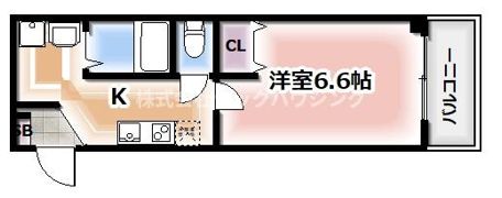IF城北Ⅱの間取り画像