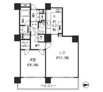 リバーポイントタワーの間取り画像