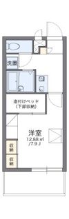 レオパレス久米の間取り画像
